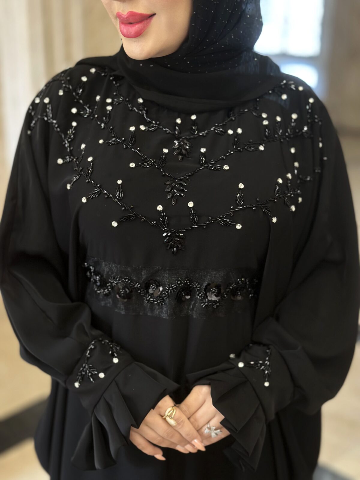 مانتوعبایی مزونی مدل نازگل - Image 4