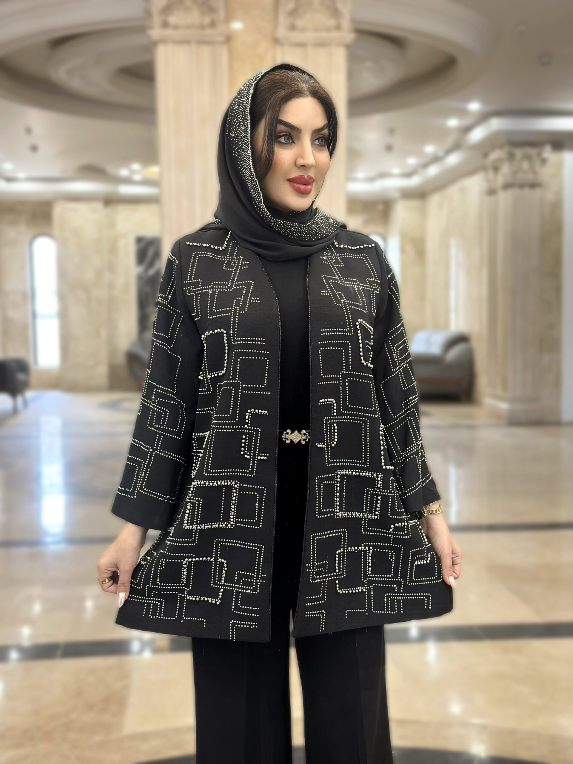 IMG_3186 مانتو کتی مجلسی مدل جیران - Image 1