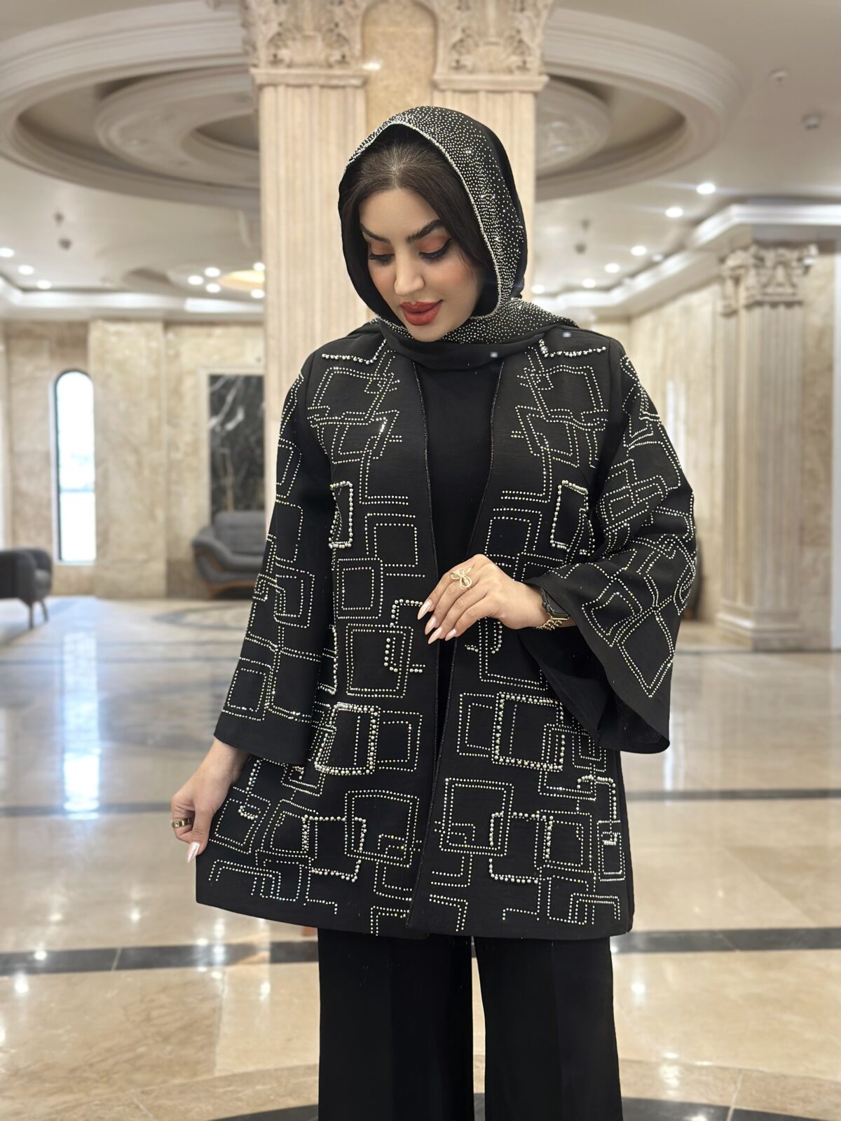 مانتو کتی مجلسی مدل جیران - Image 2