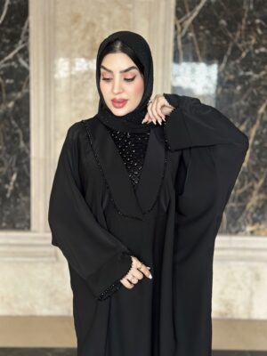 مانتو عبایی مدل متین - Image 2