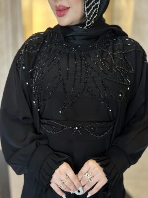 مانتو عبایی مدل توسکا - Image 2