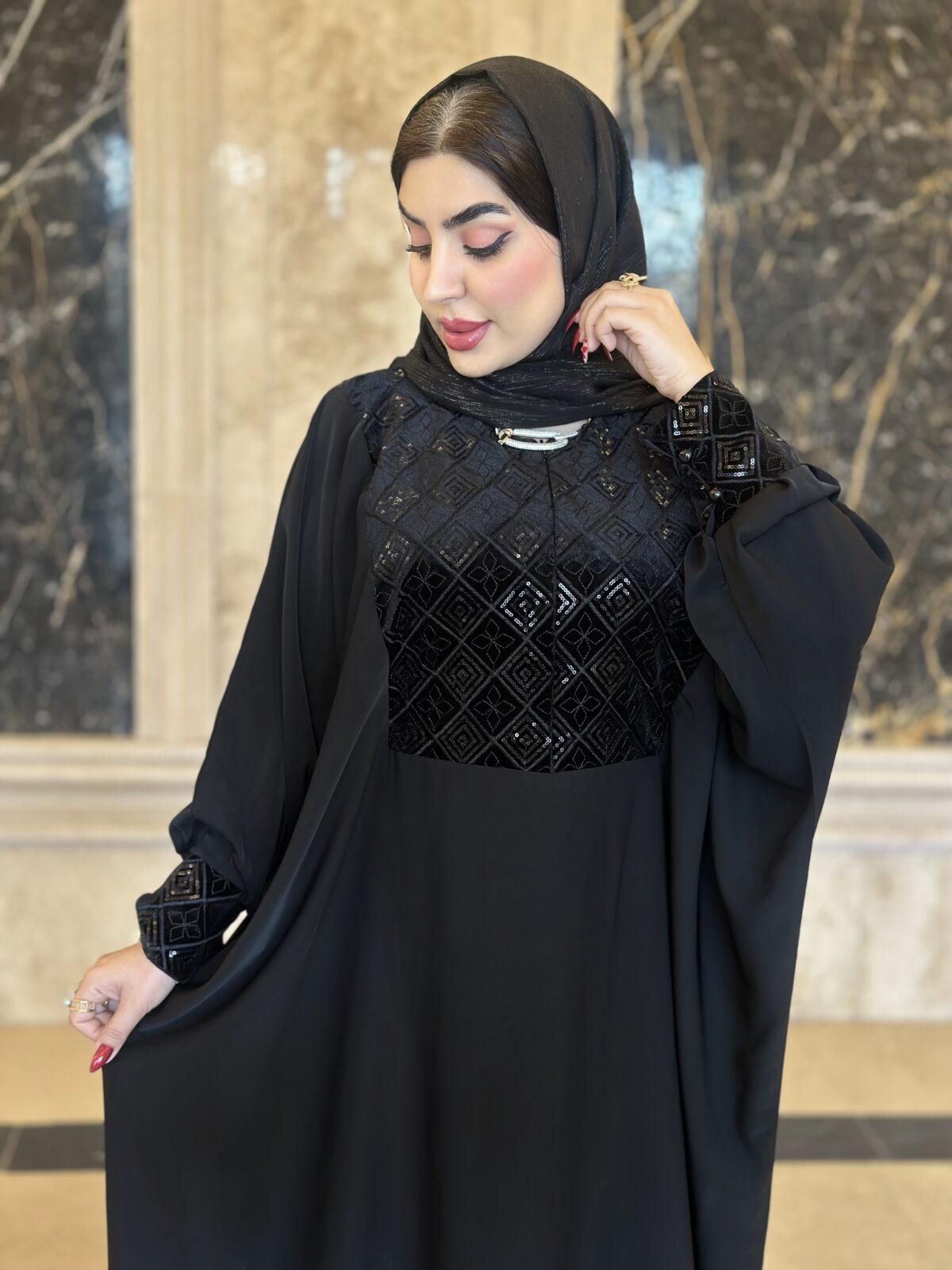 مانتوعبایی مدل الیکا
