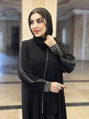 مانتوعبایی پیراهنی مدل آهو