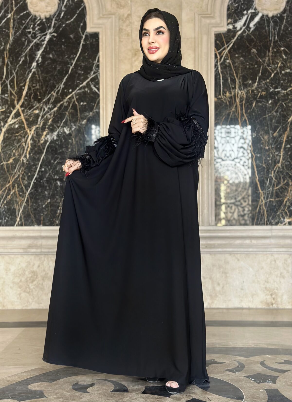 مانتوعبایی عروسکی مدل پروا - Image 4