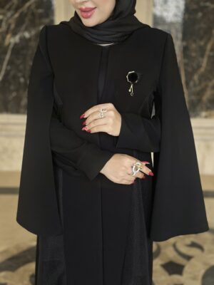 مانتو مجلسی بلند مدل سوگل - Image 3