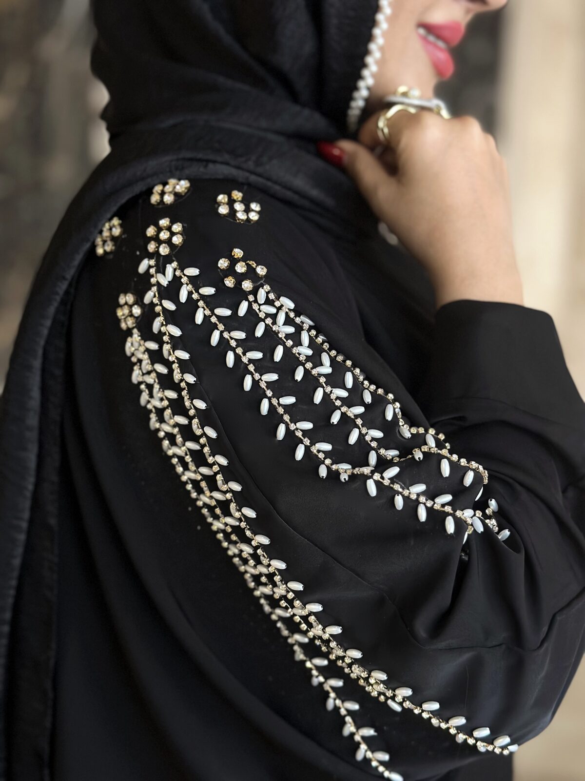 مانتوعبایی مزونی مدل گندم - Image 5