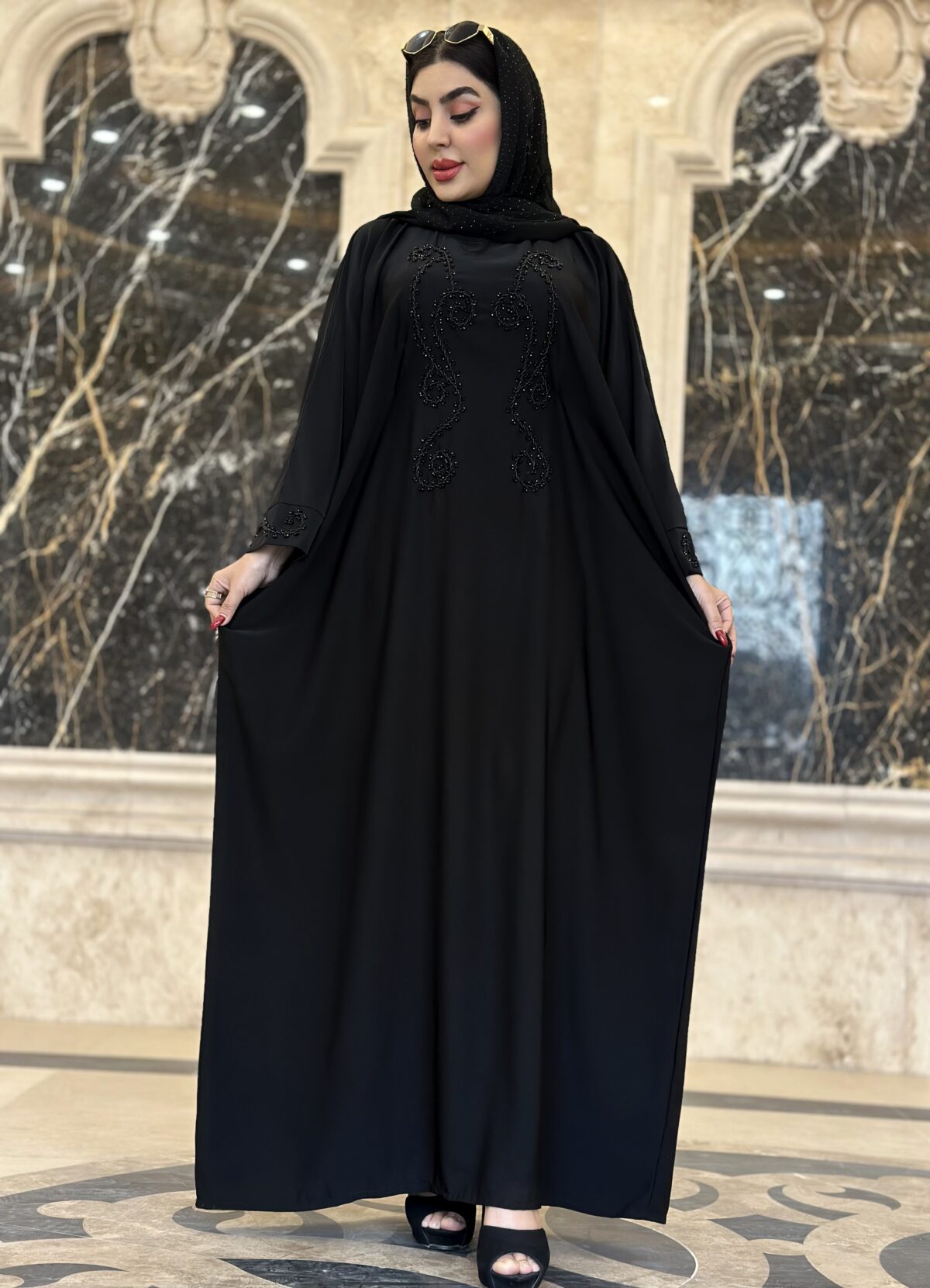 مانتوعبایی مجلسی مدل شاینا - Image 2