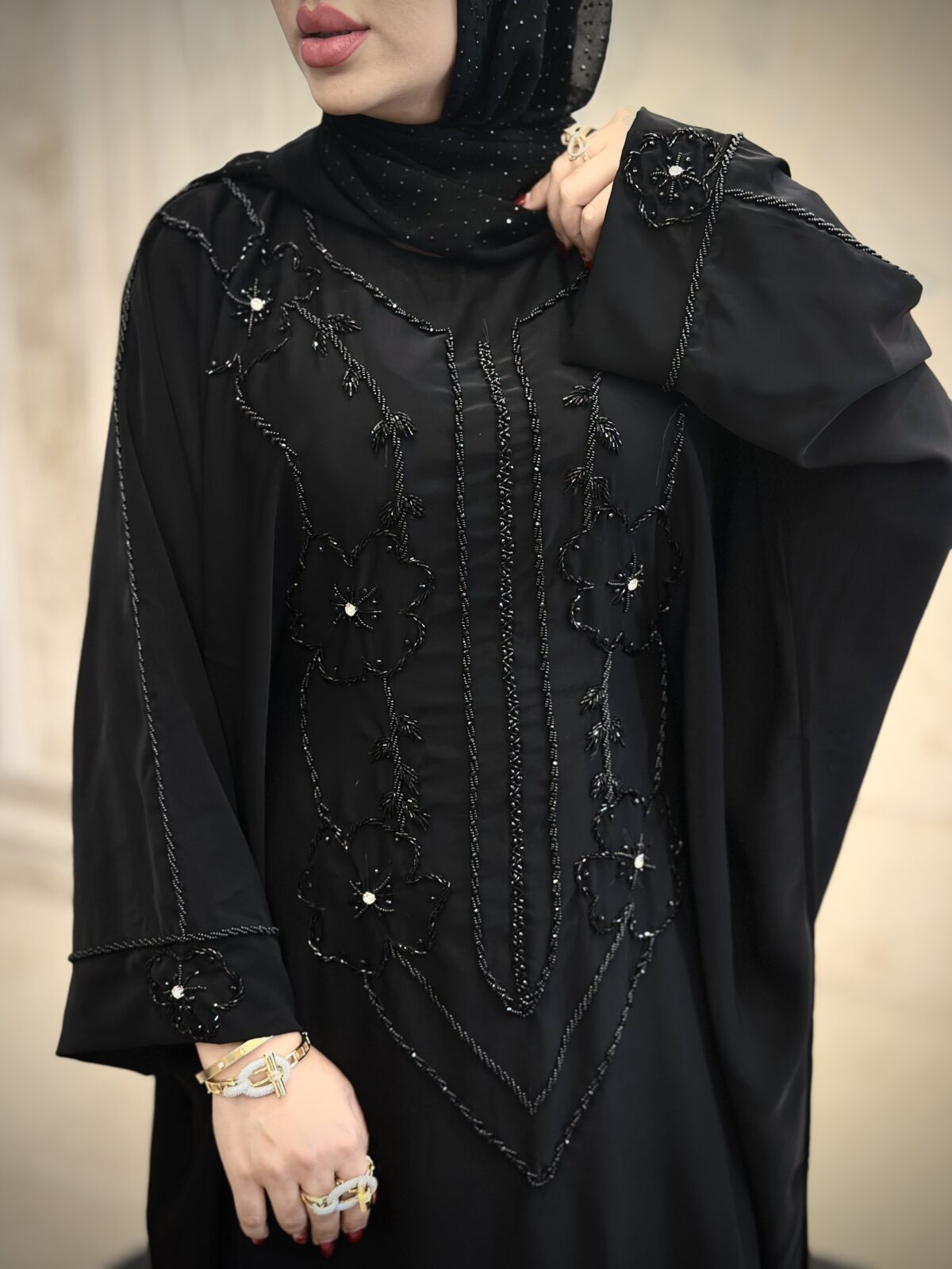 مانتوعبایی مجلسی مدل نیوشا - Image 4