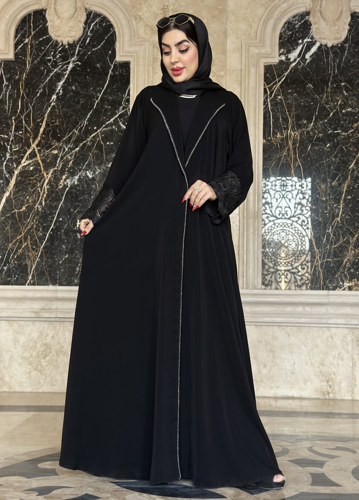 مانتوعبایی مزونی مدل شکیبا - Image 6