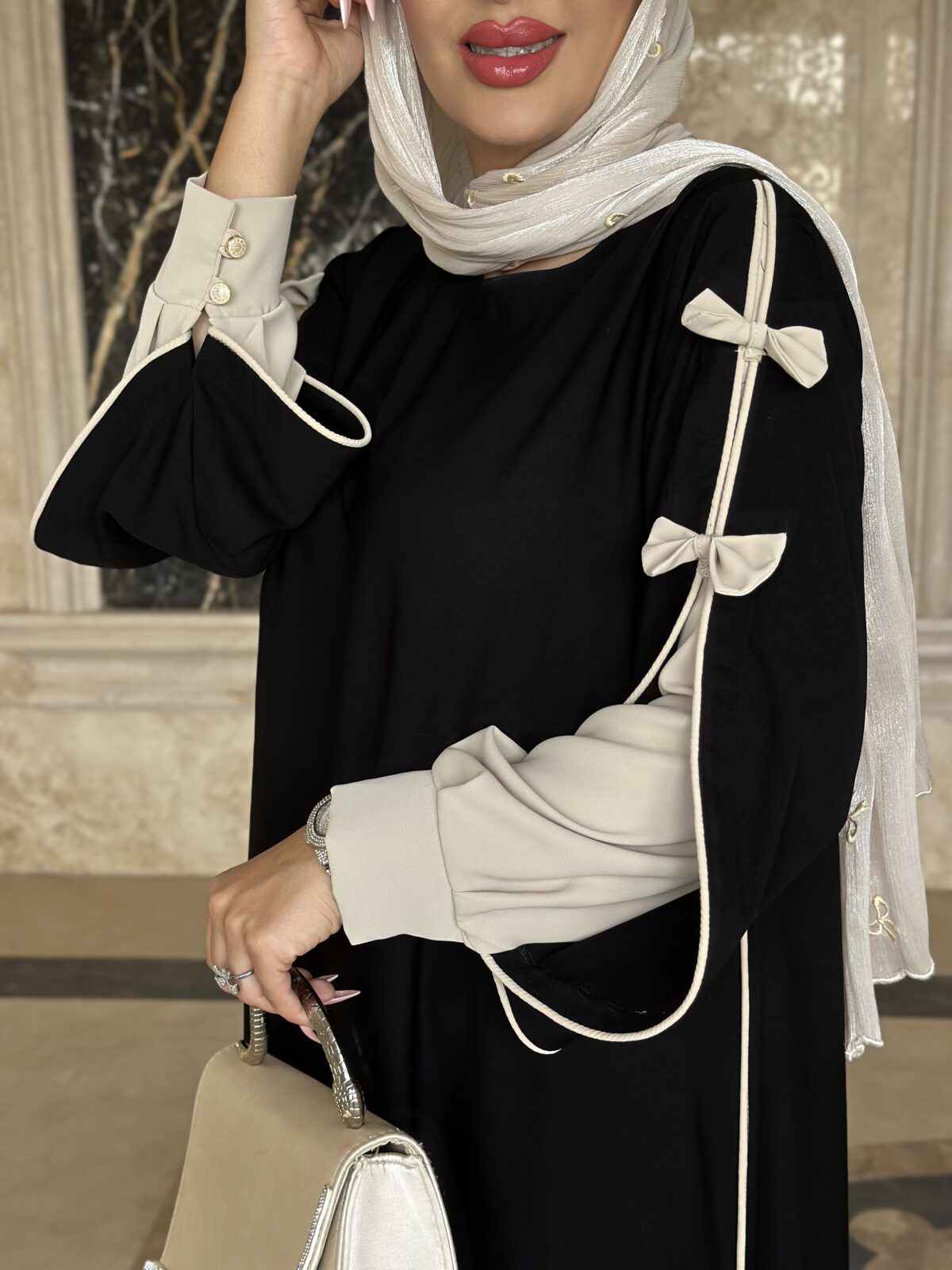 مانتوعبایی دخترانه مدل نازی - Image 6