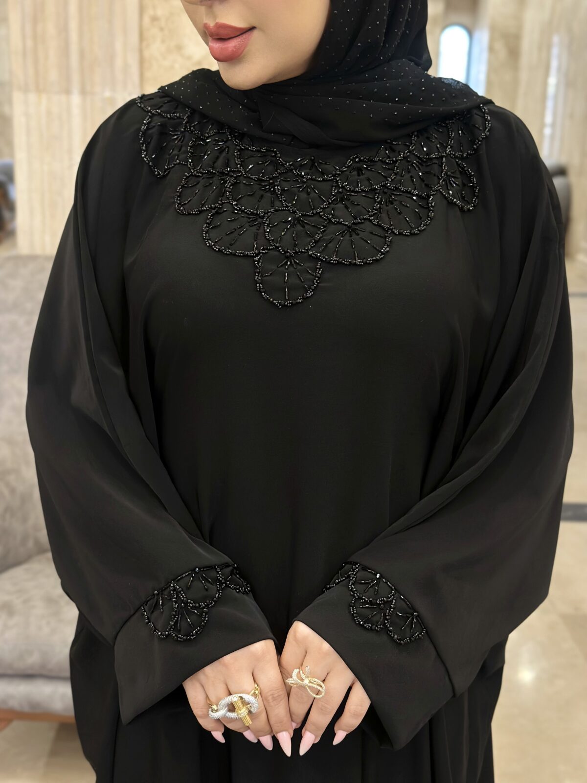 مانتوعبایی مزونی مدل روژان - Image 4