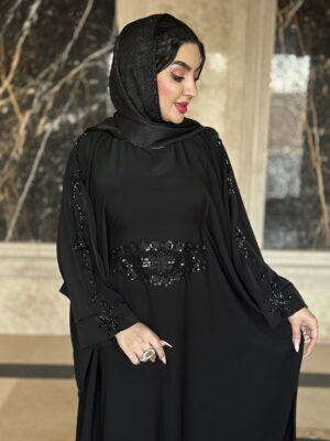 مانتوعبایی مزونی مدل ژیلا - Image 3