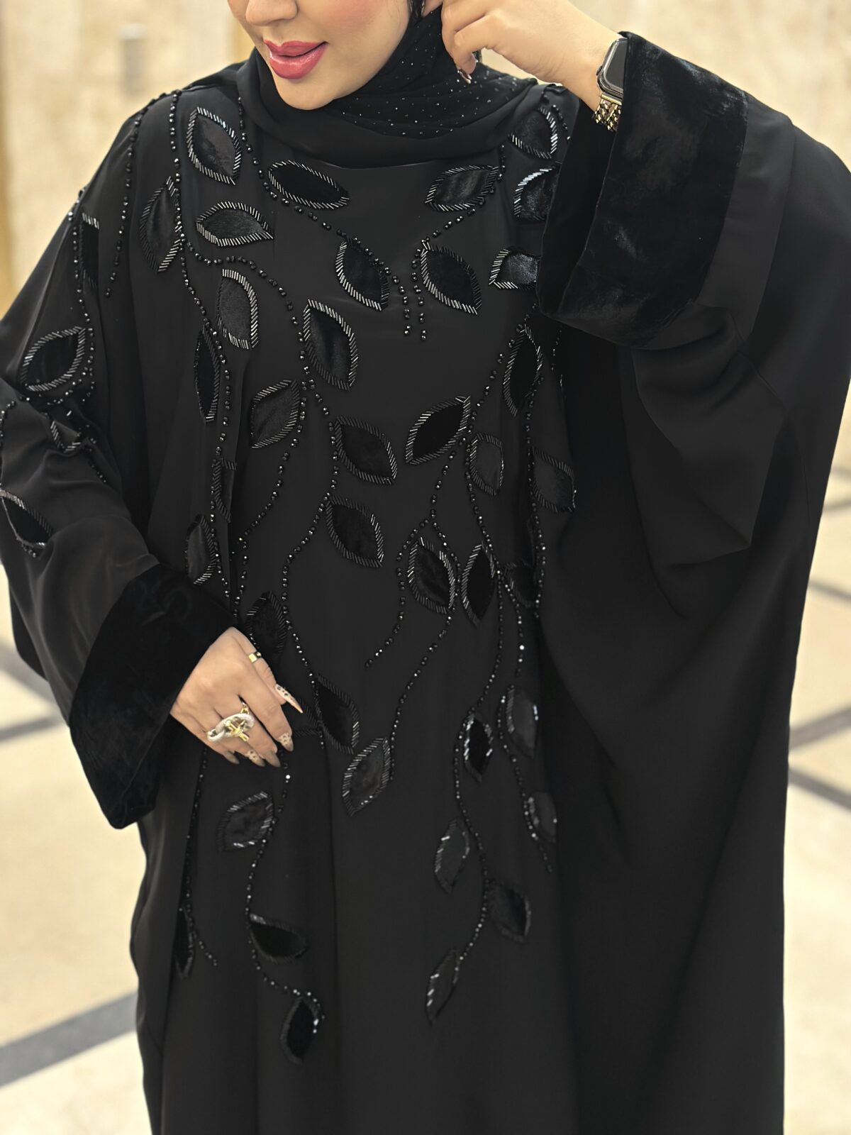 مانتوعبایی مزونی مدل جواهر - Image 3